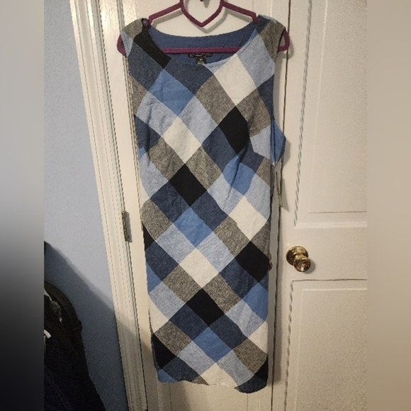 Jessica Howard‎ NWT Plaid Amazing Shift Dress. Fun casual preppy like. NEW. 16 - Picture 7 of 14